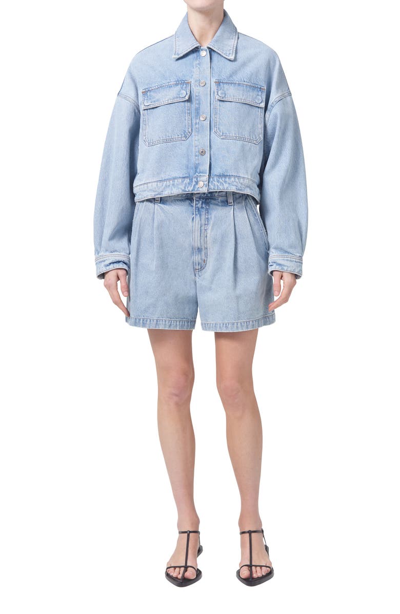 AGOLDE Luka Denim Jacket, Alternate, color, Swivel