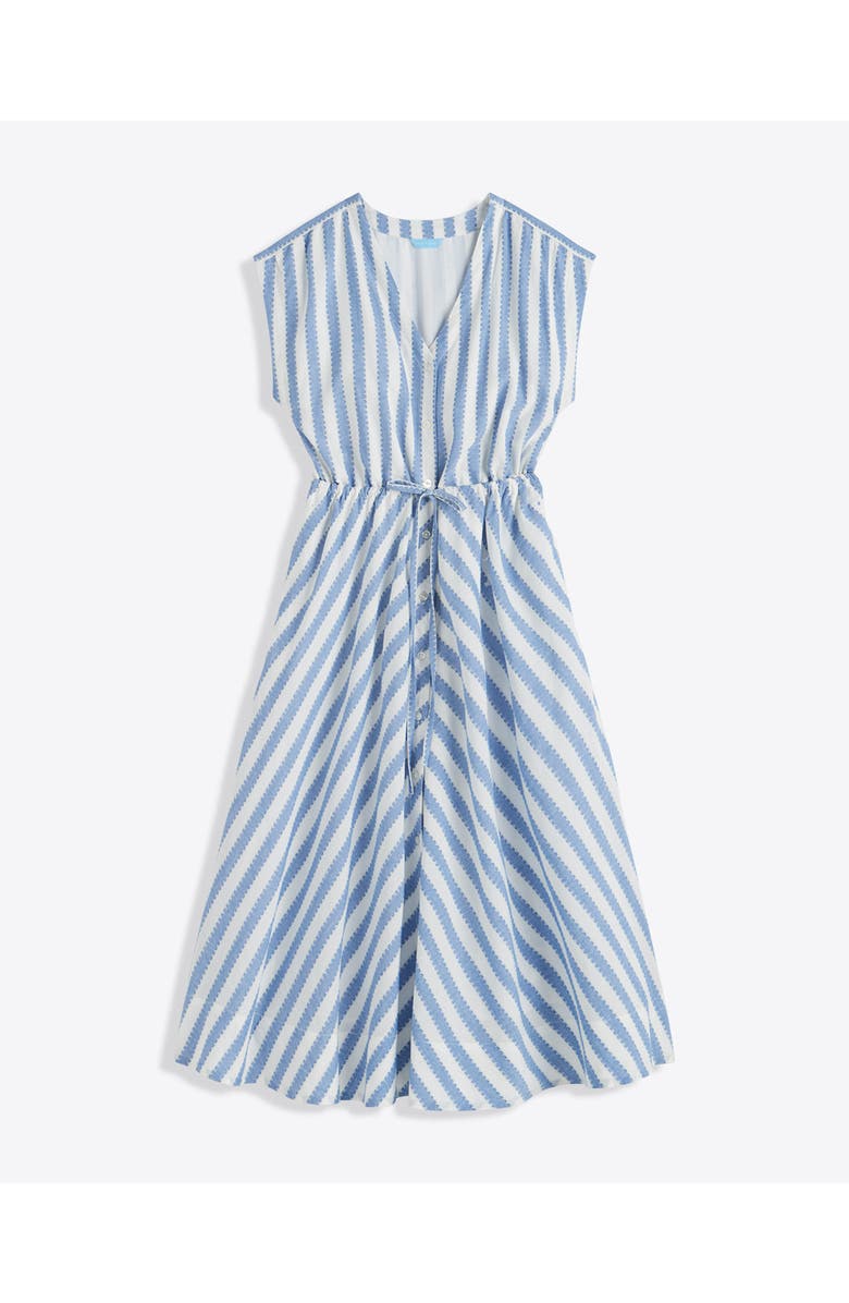 Draper James Haven Short Sleeve Midi Shirtdress, Main, color, 
