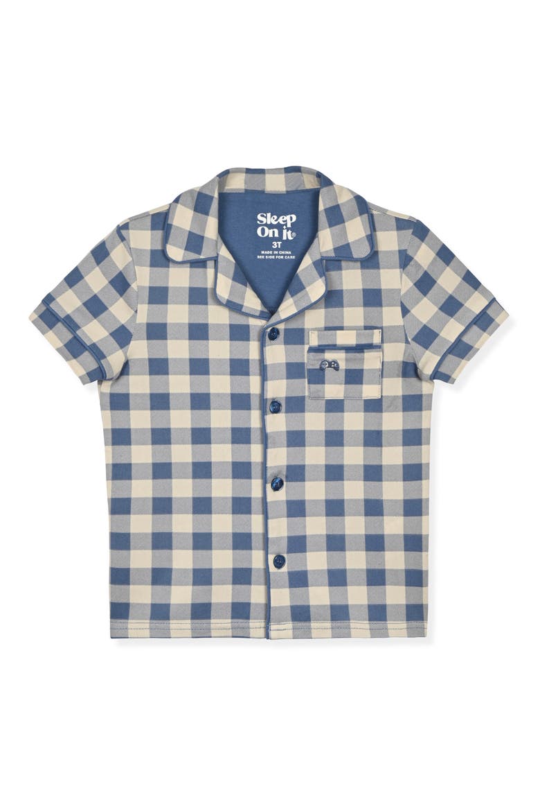 Kids' 2-Piece Shorts Pajamas, Alternate, color, BLUE