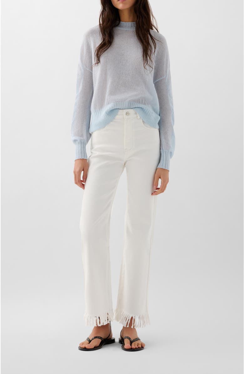 Scalpers Rivet Shell Denim Pant, Alternate, color, Offwhite