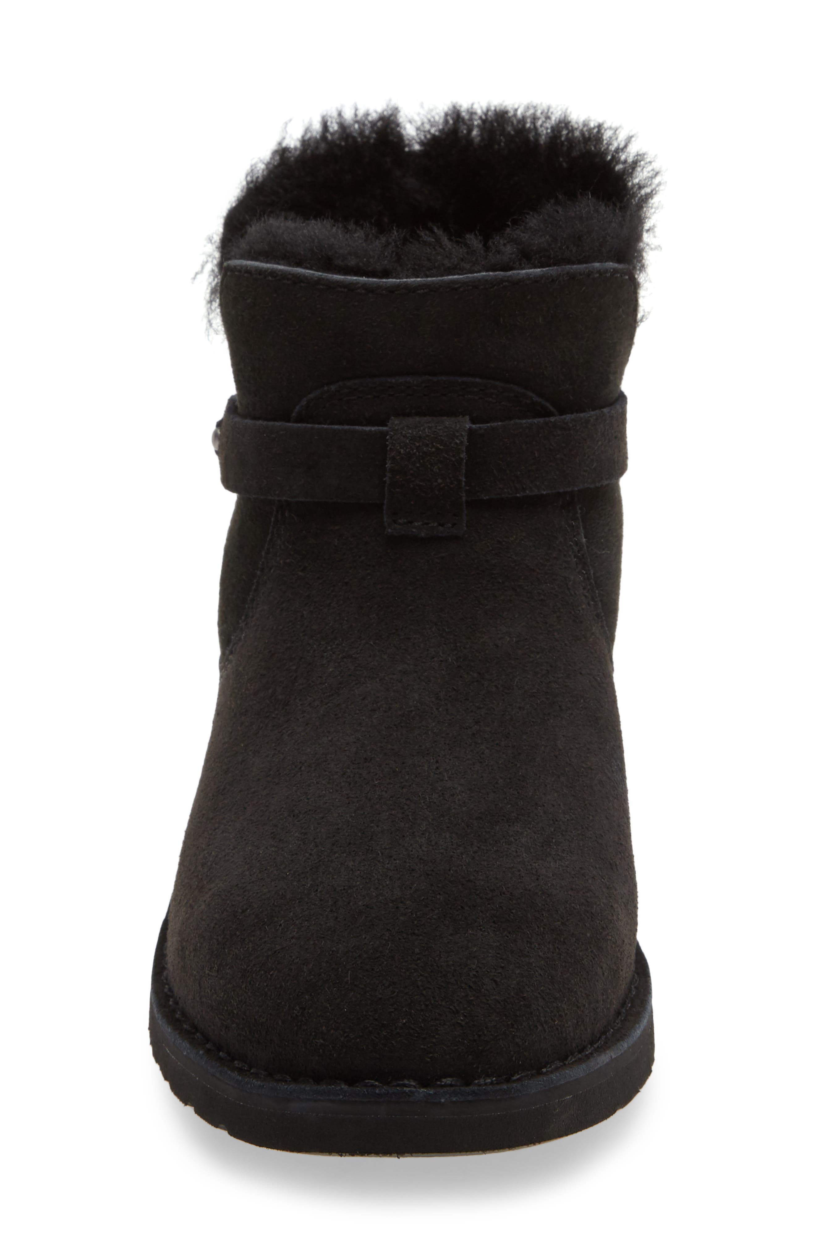 UGG<sup>®</sup> Elisa Genuine Shearling Bootie, Alternate, color, 