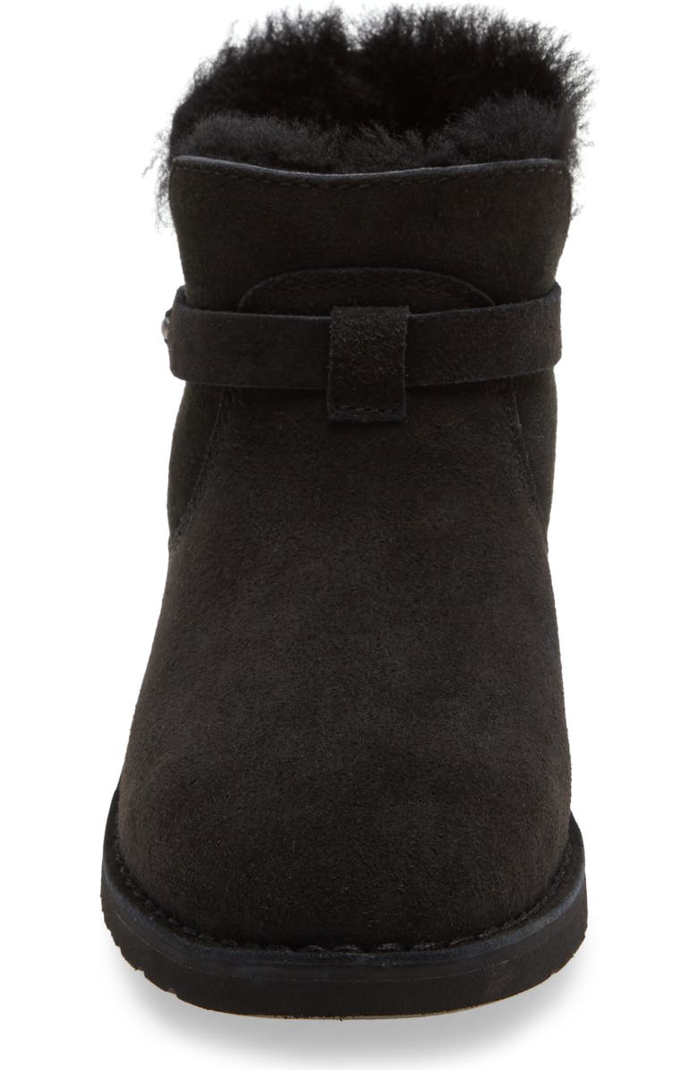 UGG<sup>®</sup> Elisa Genuine Shearling Bootie, Alternate, color,