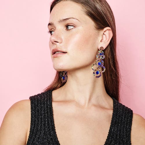 Toolally Batik Earrings In Multi