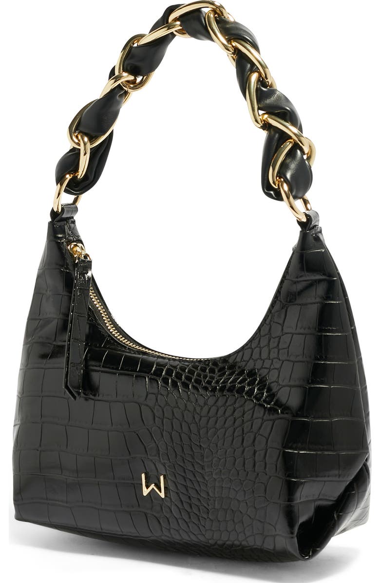 HOUSE OF WANT We Allure Vegan Leather Shoulder Bag, Alternate, color,