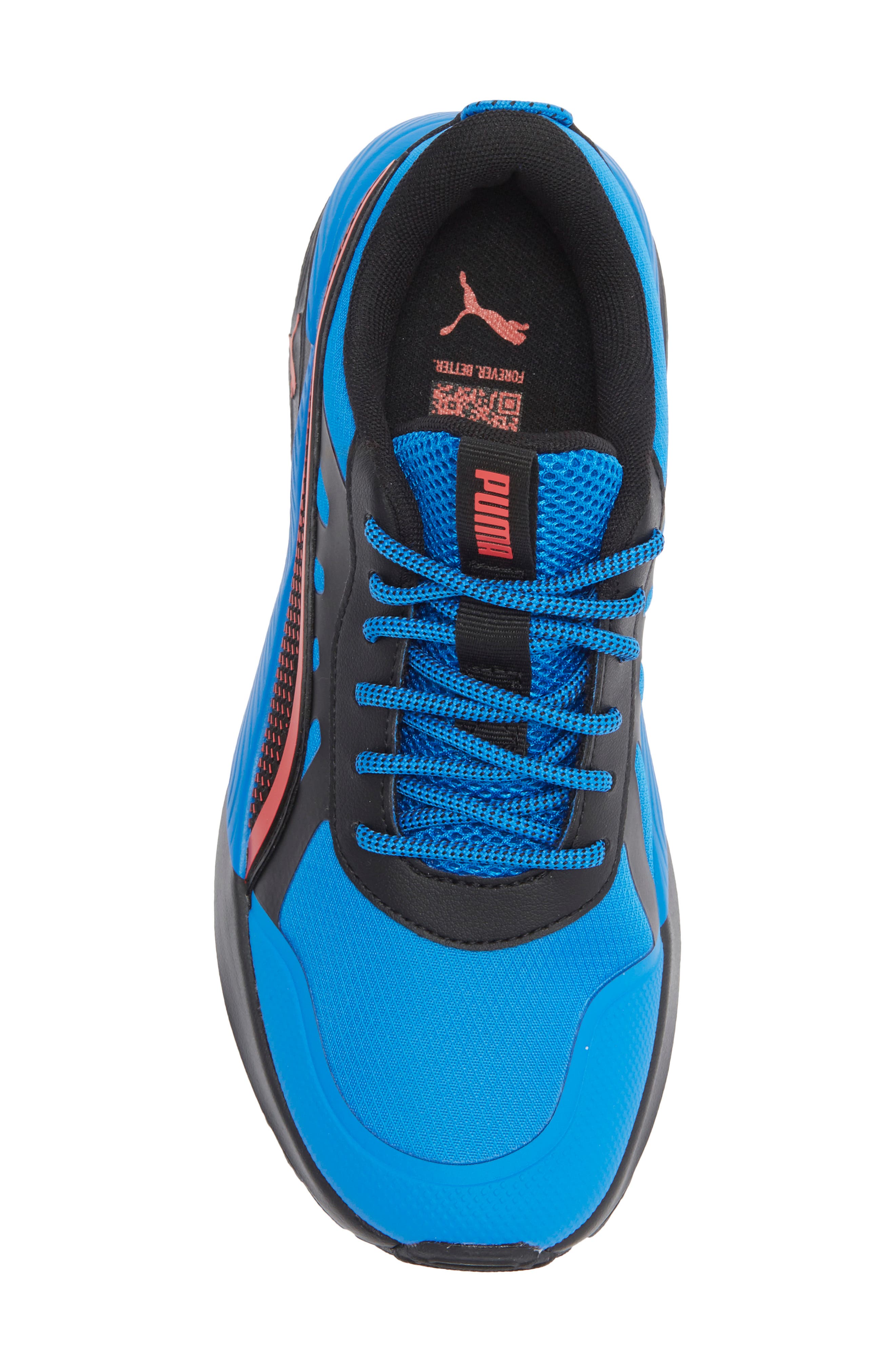 PUMA Kids' Excursion Jr Sneaker, Alternate, color, Racing Blue/ Active Red/ Black