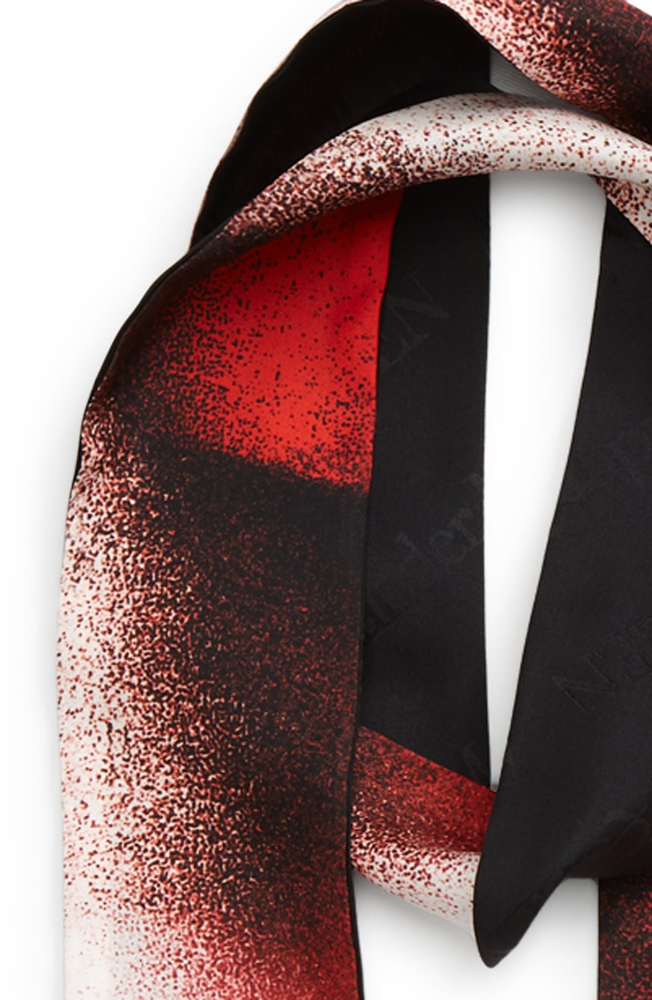 McQueen Mushroom Silk Ribbon Scarf (Women) | Nordstrom