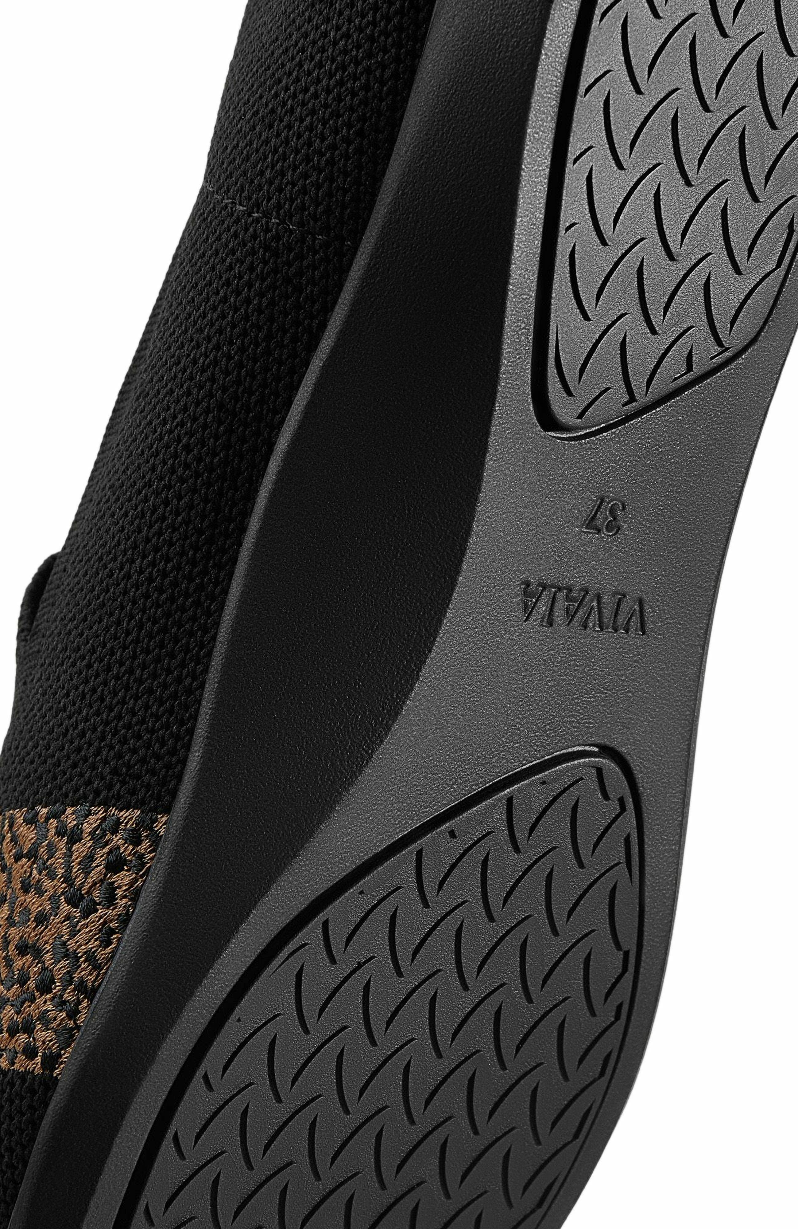 VIVAIA Water-Repellent Square-Toe Loafers, Alternate, color, Black Cheetah