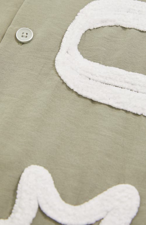 Reiss Che Palco Embroidered Camp Shirt