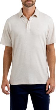 Rainforest Heathered Jersey Polo