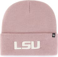 '47 Women's '47 Pink LSU Tigers Haymaker Cuffed Knit Hat