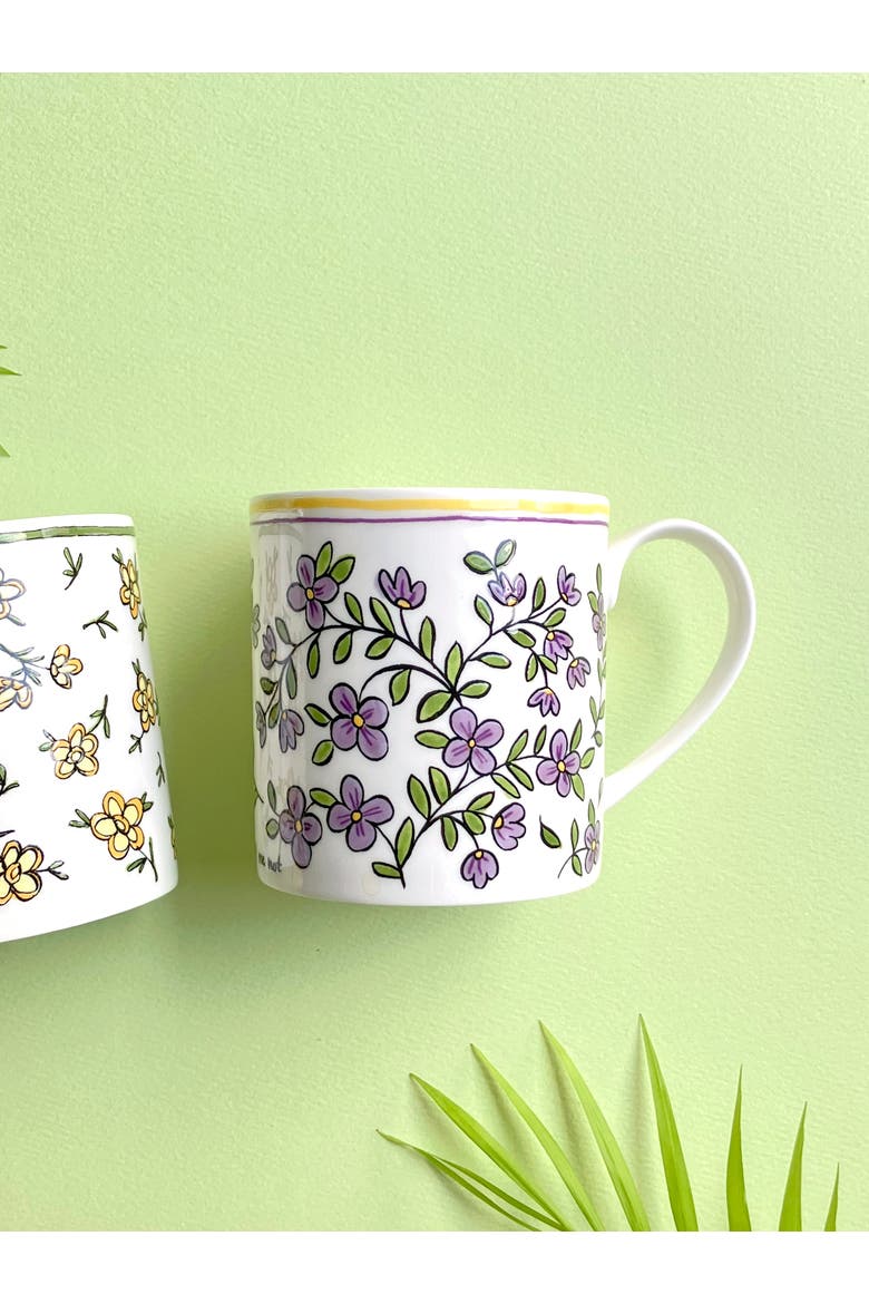 Heritage Forget Me Not Blooming Mug, Alternate, color, Multi