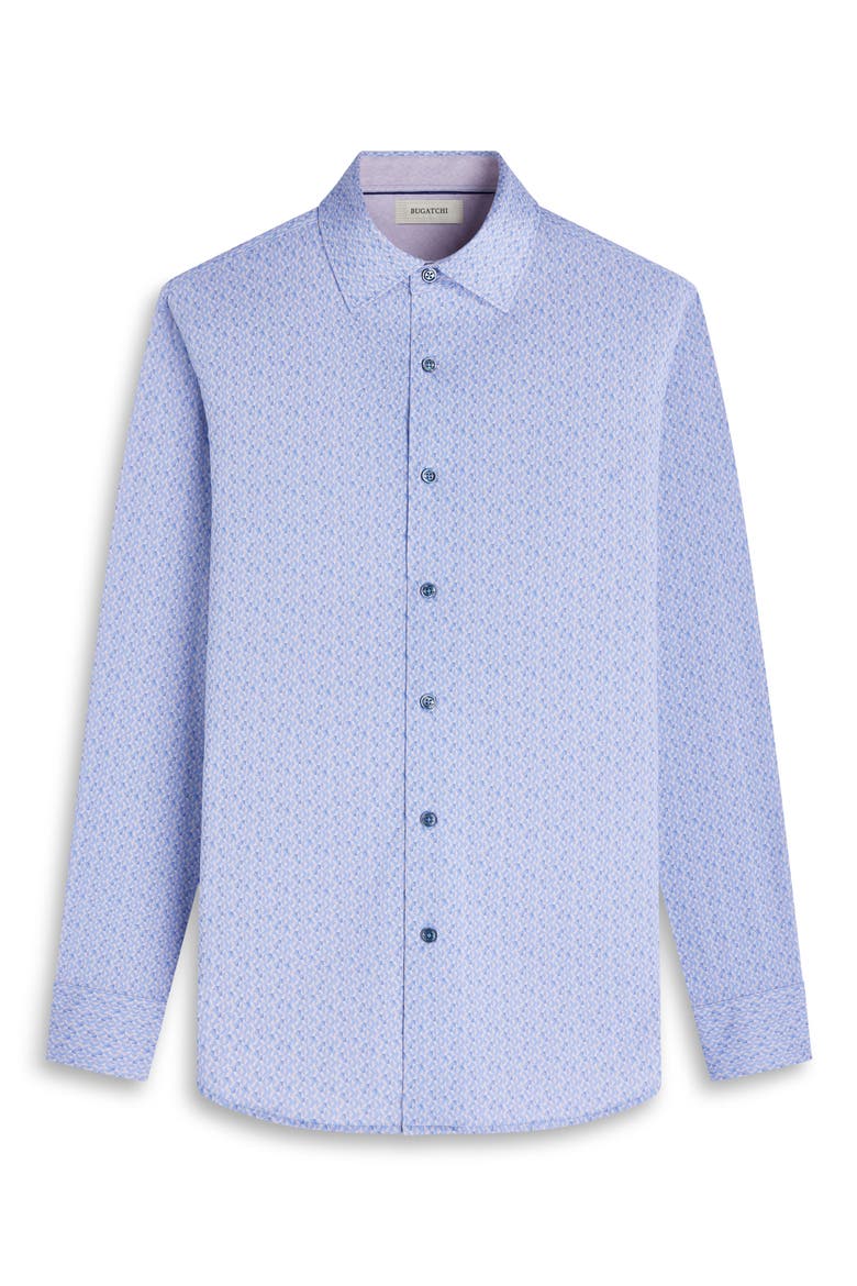 Jimmy OoohCotton® Button-Up Shirt, Alternate, color, AIR BLUE