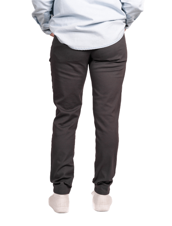 Dapper Boi Slim Dark Grey Chino Pants (Men) | Nordstrom