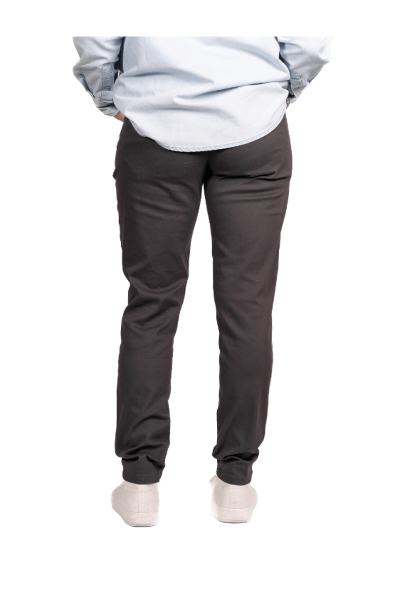 Slim Dark Grey Chino Pants, Alternate, color, Dark Grey
