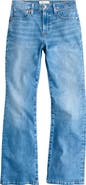 Madewell The Flare Super Stretch Crop Jeans