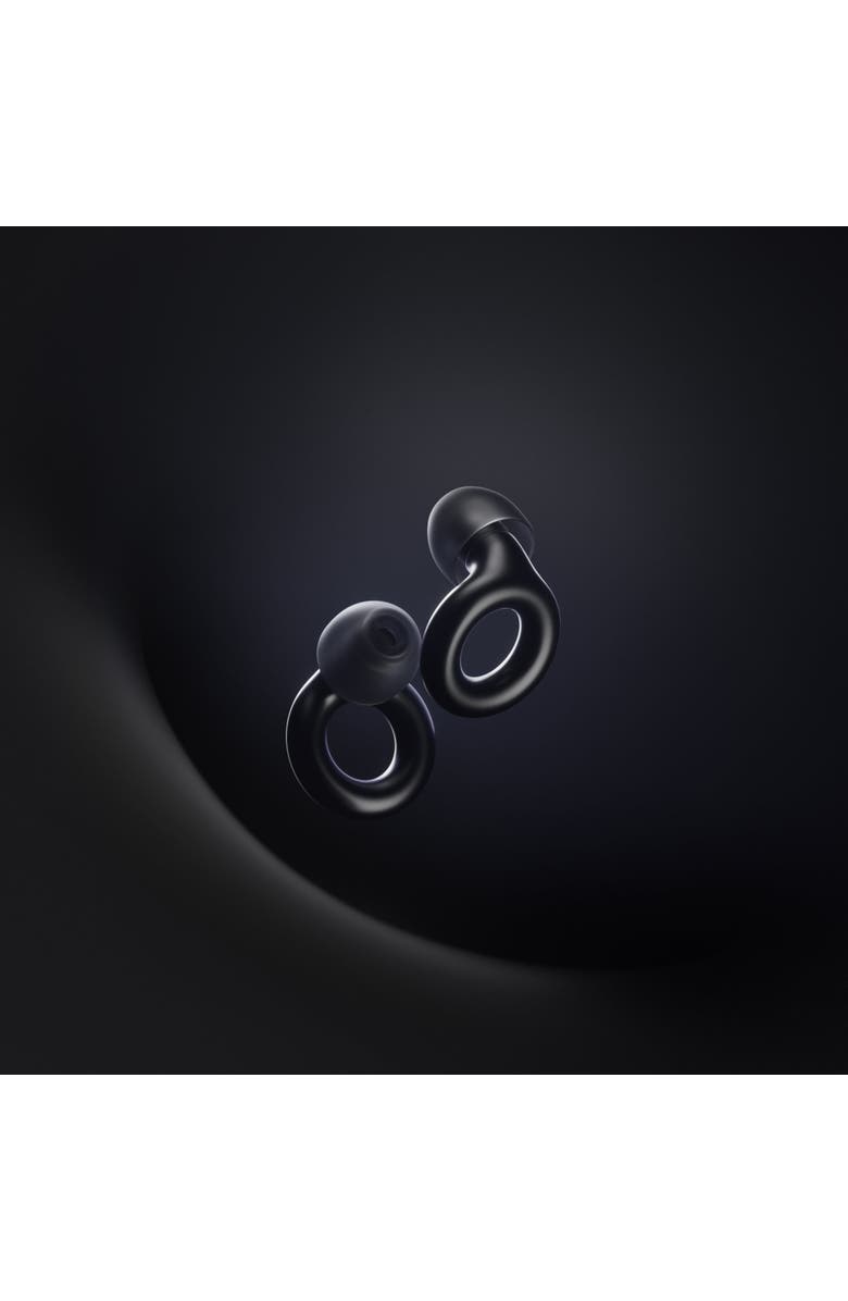 LOOP Experience 2 Earplugs Stylish Hearing Protection for Concerts & Festivals, Alternate, color, Black