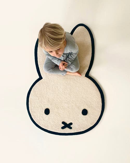 Maison Deux Nijntje Miffy Rug In Neutral