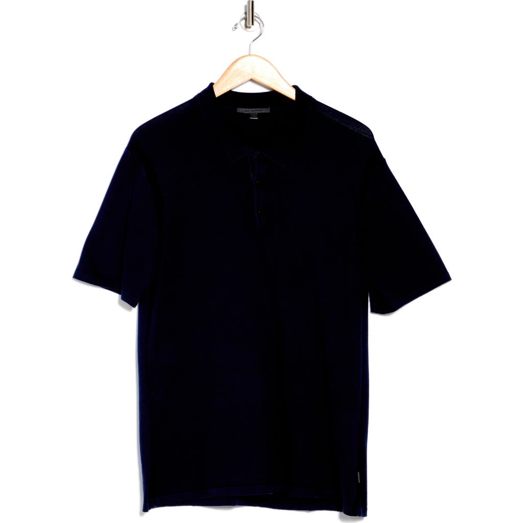 John Varvatos Canon Polo In Navy