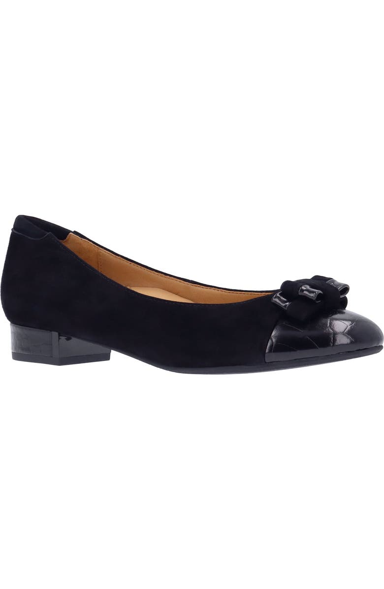 L'Amour des Pieds Farida Cap Toe Pump, Main, color, Black