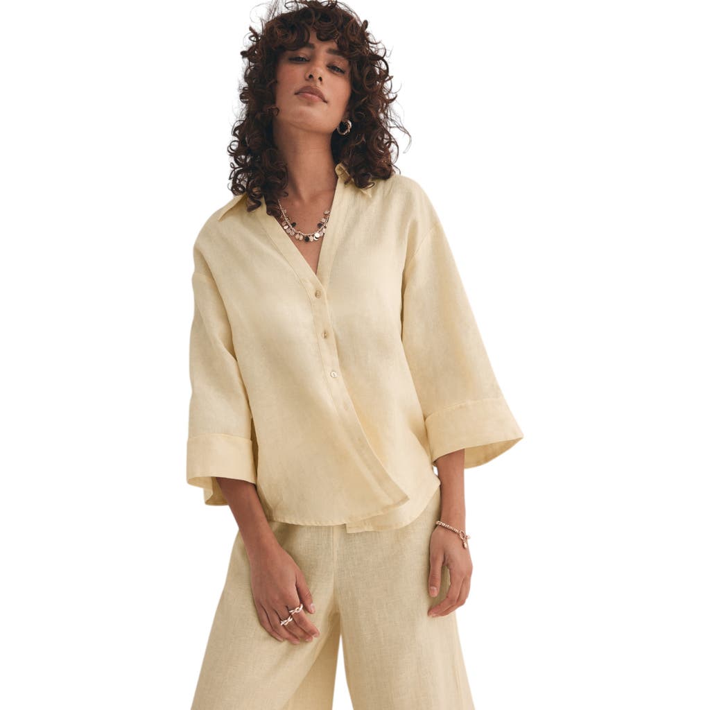 Mint Velvet Linen Resort Shirt