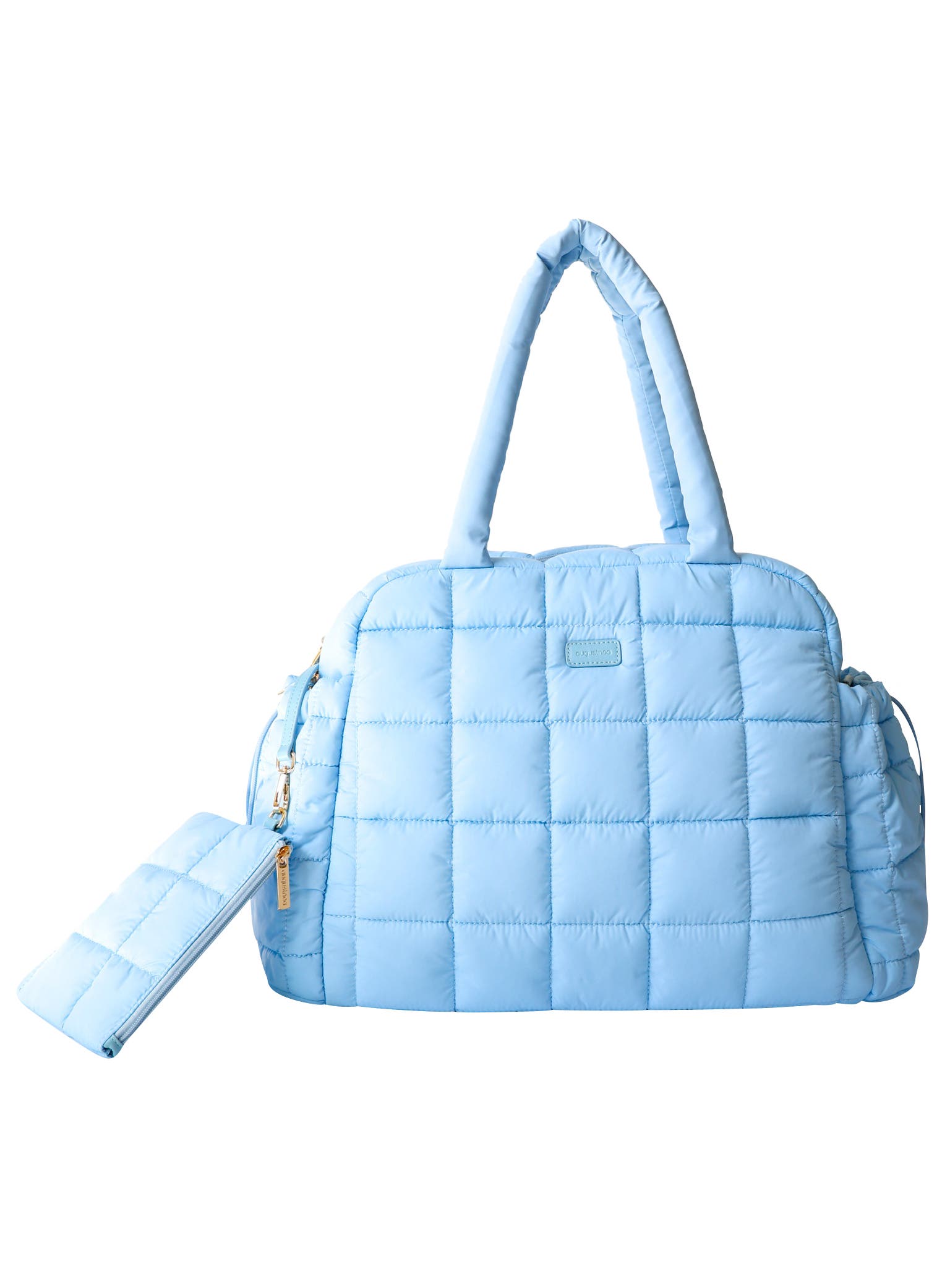 AUGUSTNOA Weekender Duffle, Main, color, Light Blue