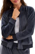 Barefoot Dreams® Velvet Bomber Jacket