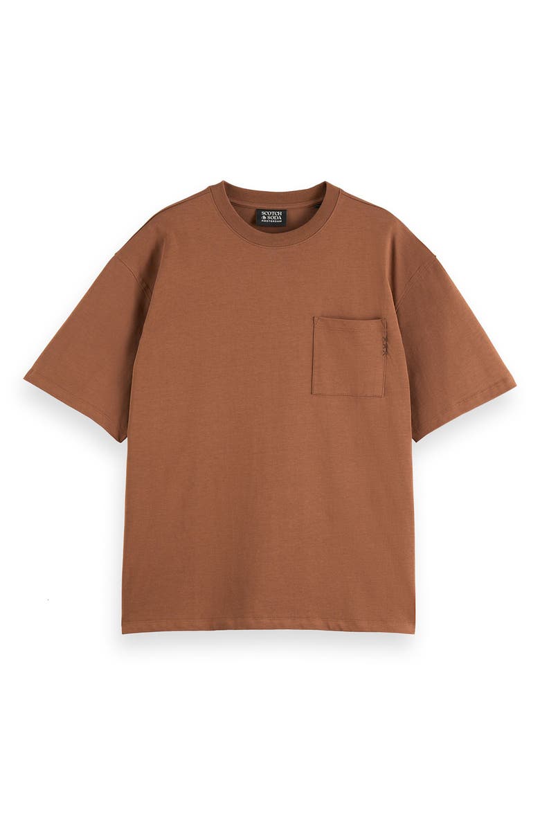Scotch & Soda Relaxed Pocket T-Shirt, Alternate, color, Soft Slit