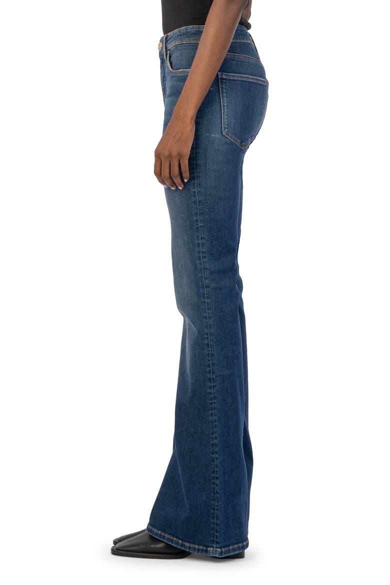 Ana Fab Ab High Waist Super Flare Jeans, Alternate, color, WELCOME