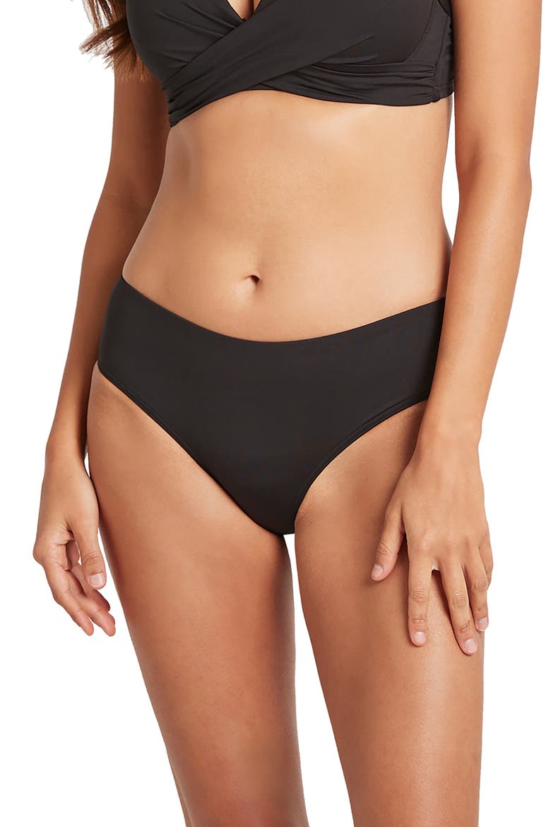 Bikini Bottoms, Main, color, BLACK