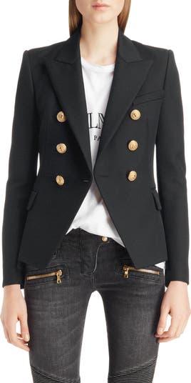 【送料&関税込】Balmain Double-breasted Jacket In Wool Balmain Double Breasted Wool Blazer | Nordstrom