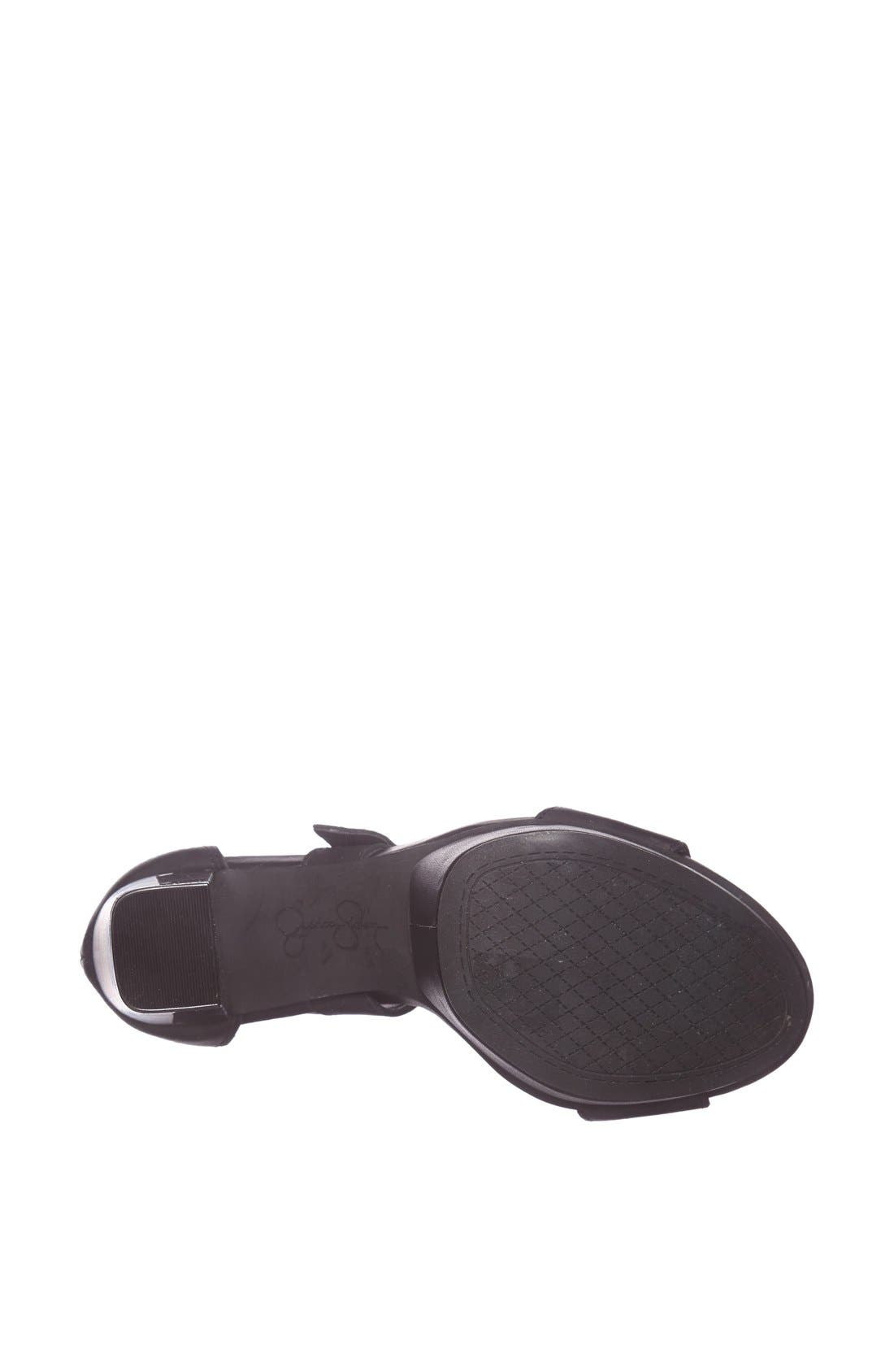 'Kaitzz' Sandal, Alternate, color, BLACK