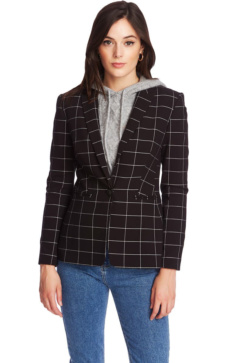 Court & Rowe Windowpane Plaid Blazer, Alternate, color,