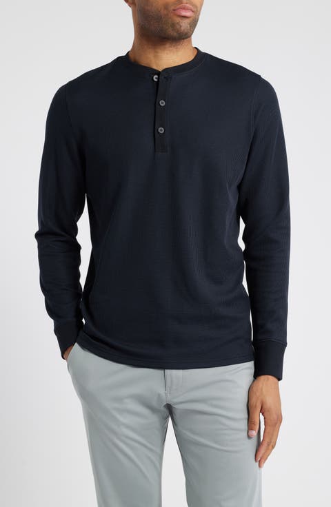 Henderson Long Sleeve Performance Henley