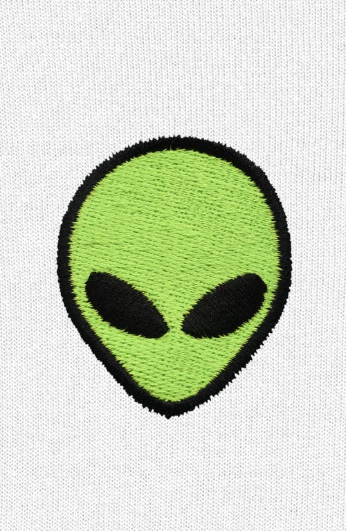 DALIX DALIX ALIEN CROPPED FLEECE HOODIE 