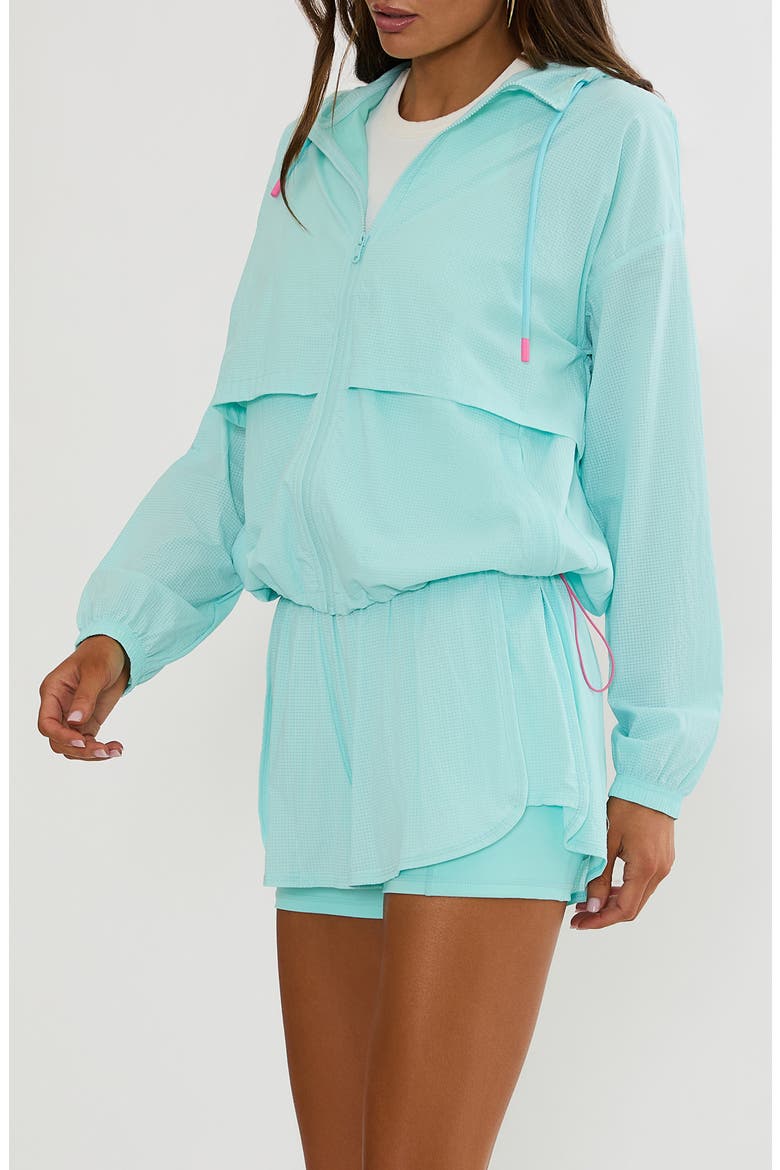 Kerrigan Windbreaker Jacket, Alternate, color, MISTY MORNING
