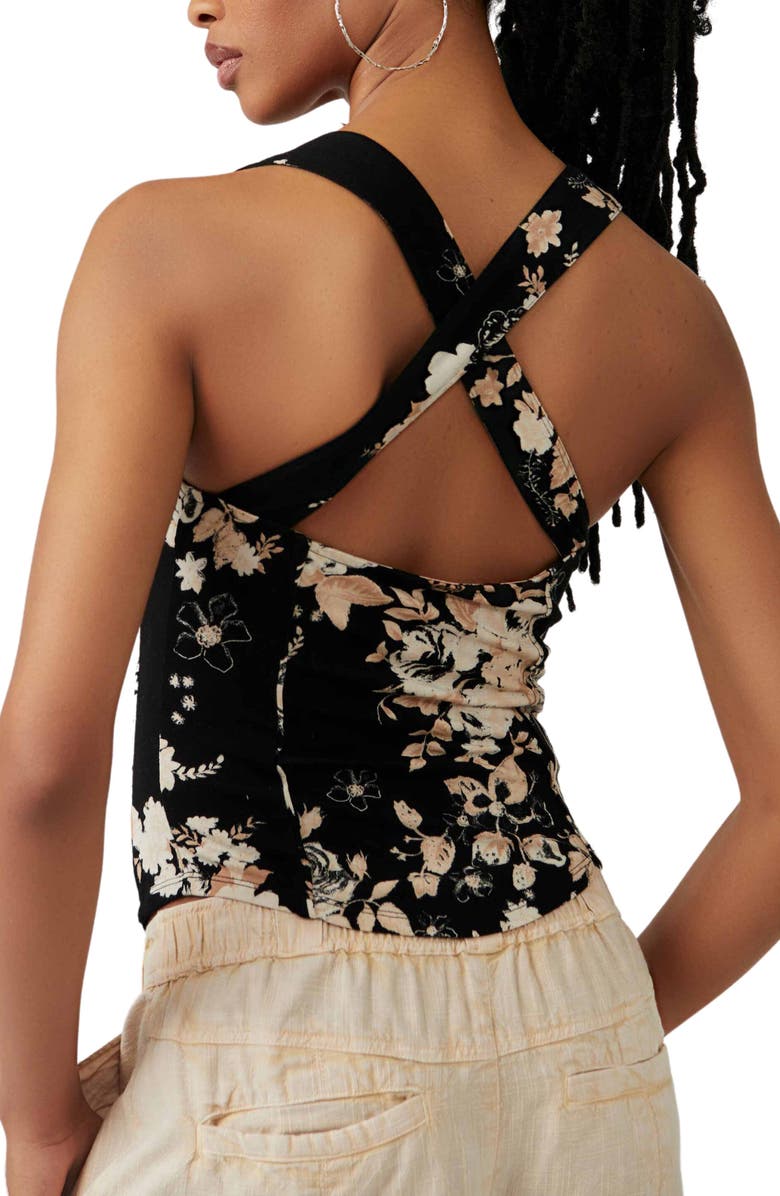Free People Ginger Snap Crossback Tank, Alternate, color,