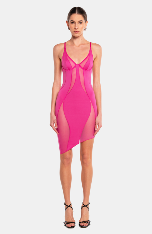 Ow Collection Swirl Mini Dress