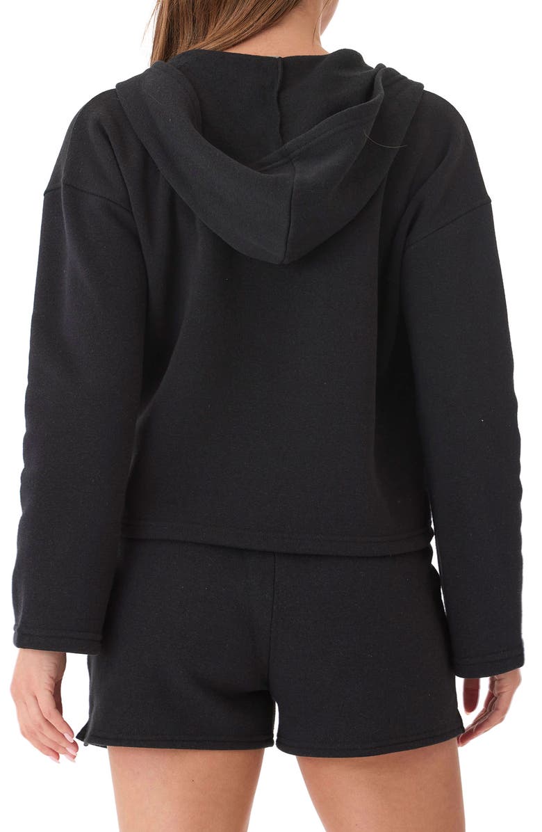 Threads 4 Thought Raychelle Front Zip Crop Hoodie, Alternate, color, 