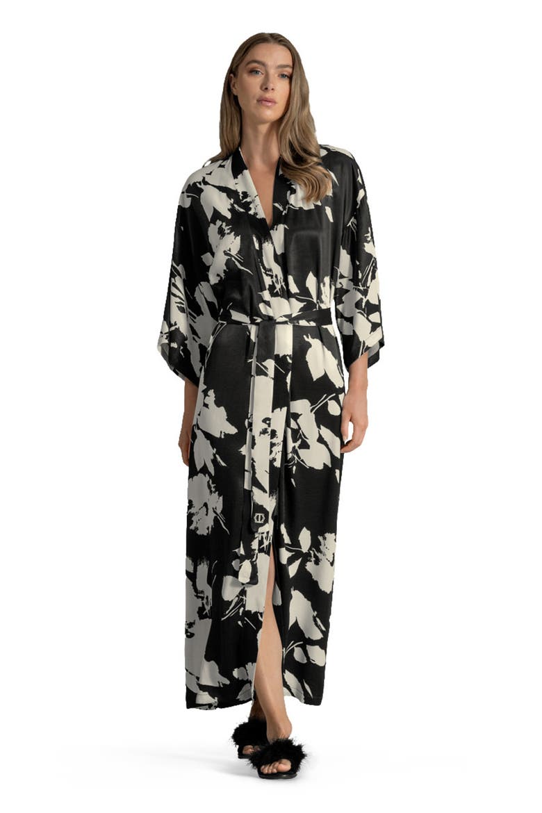 Gerini Women's Robe, Main, color, Black