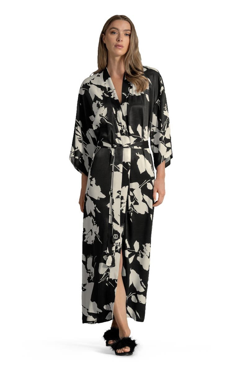 Togas Gerini Women's Robe, Main, color, Black