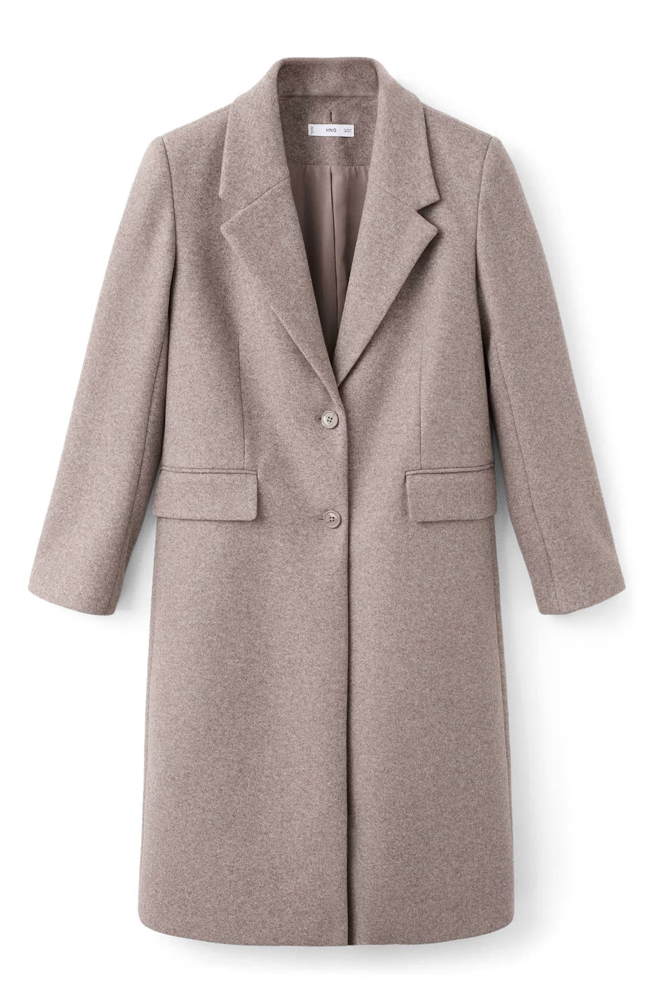 Notch Collar Coat with Removable Bib Insert - image 2