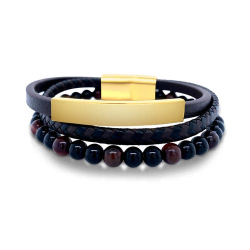 Anna Zuckerman Bracelet Stack In Blue