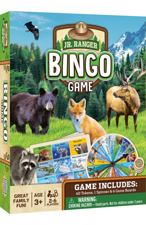 Jr. Ranger Bingo Game
