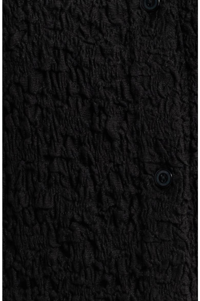Crinkle Shirt, Alternate, color, BLACK
