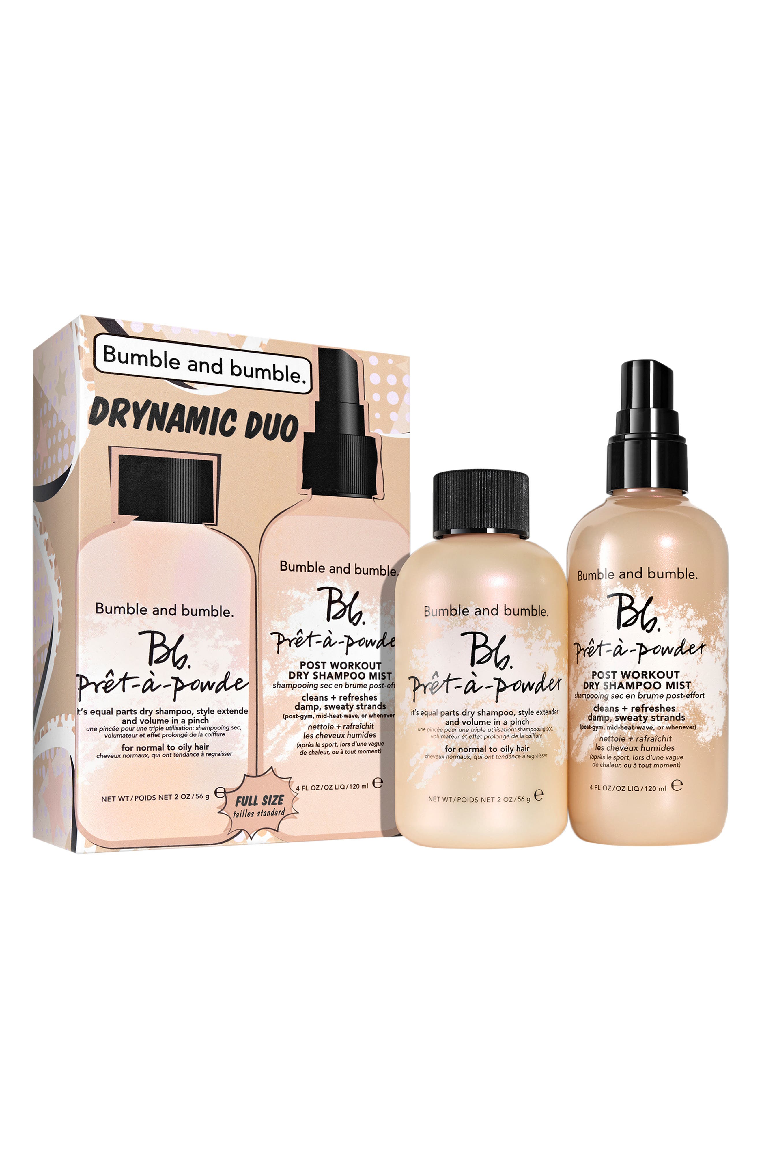 Bumble and bumble. Prêt-à-powder Drynamic Duo Gift Set $69 Value 