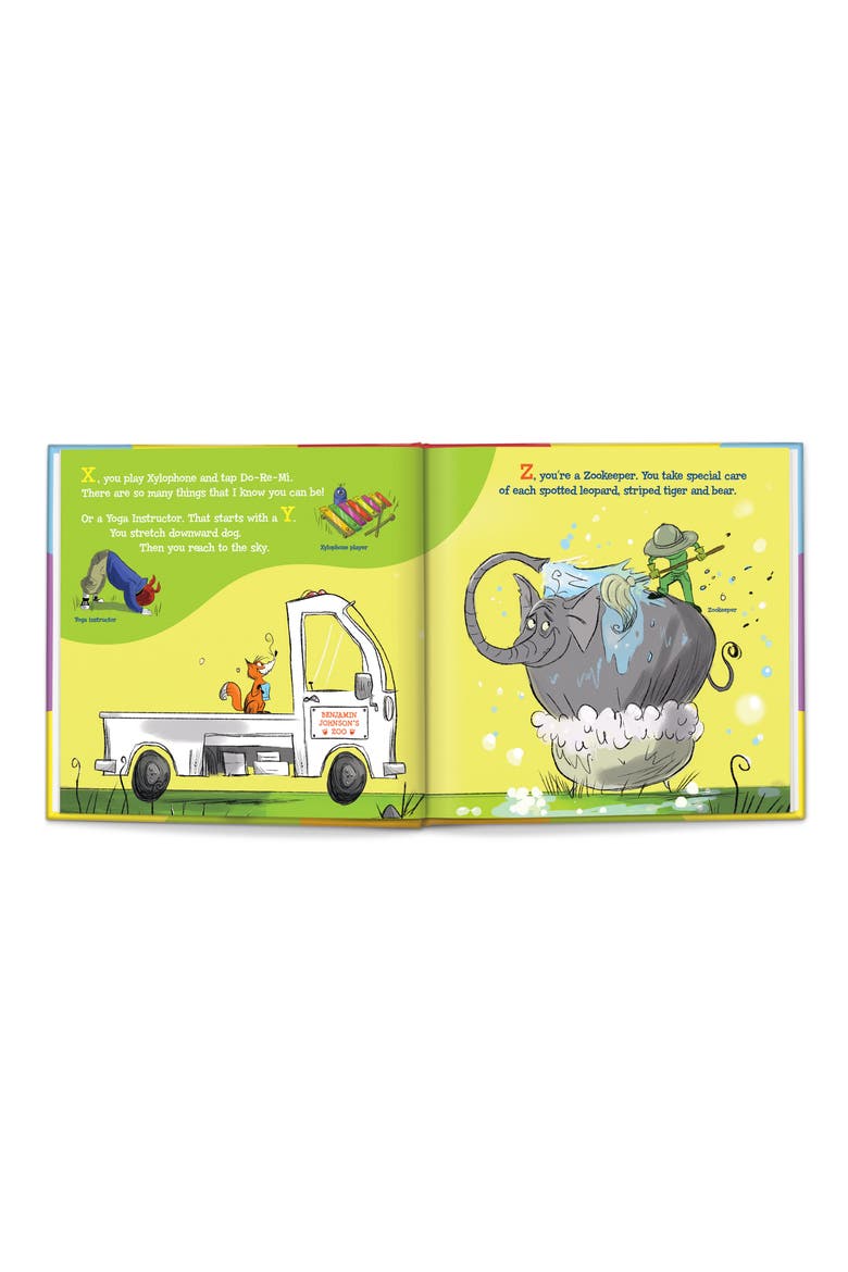 'ABC: What I Can Be' Personalized Book, Alternate, color, YELLOW