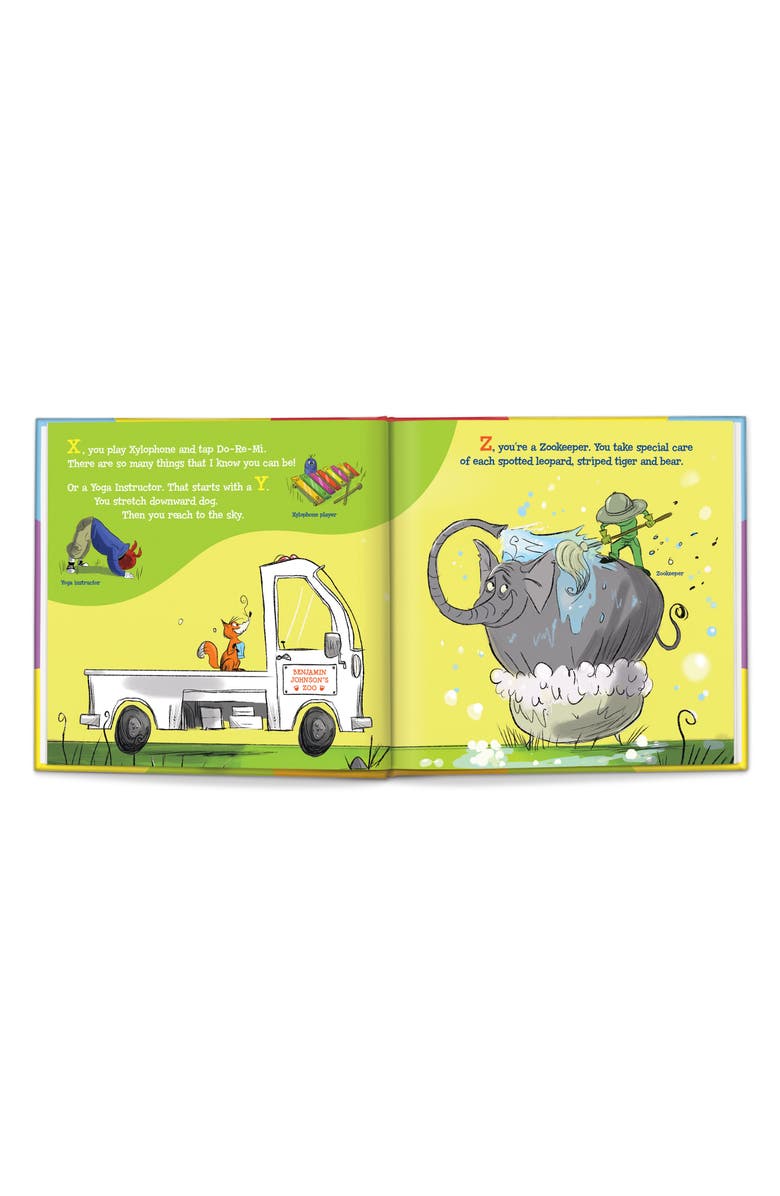 I See Me! 'ABC: What I Can Be' Personalized Book, Alternate, color, Yellow