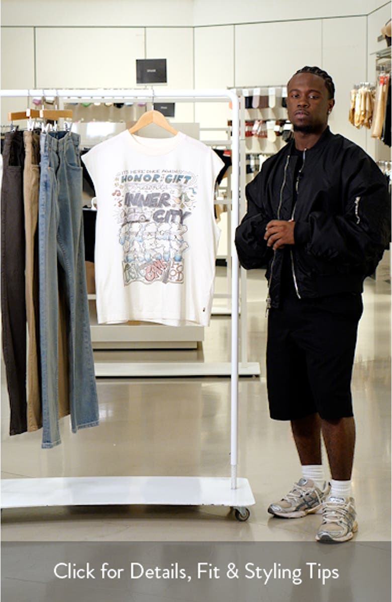 Block Party Graphic Muscle Tee, sales video thumbnail