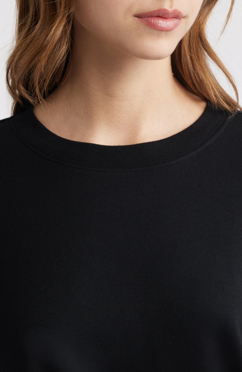 Open Edit Solid Stretch Modal Short Pajamas, Alternate, color, Black