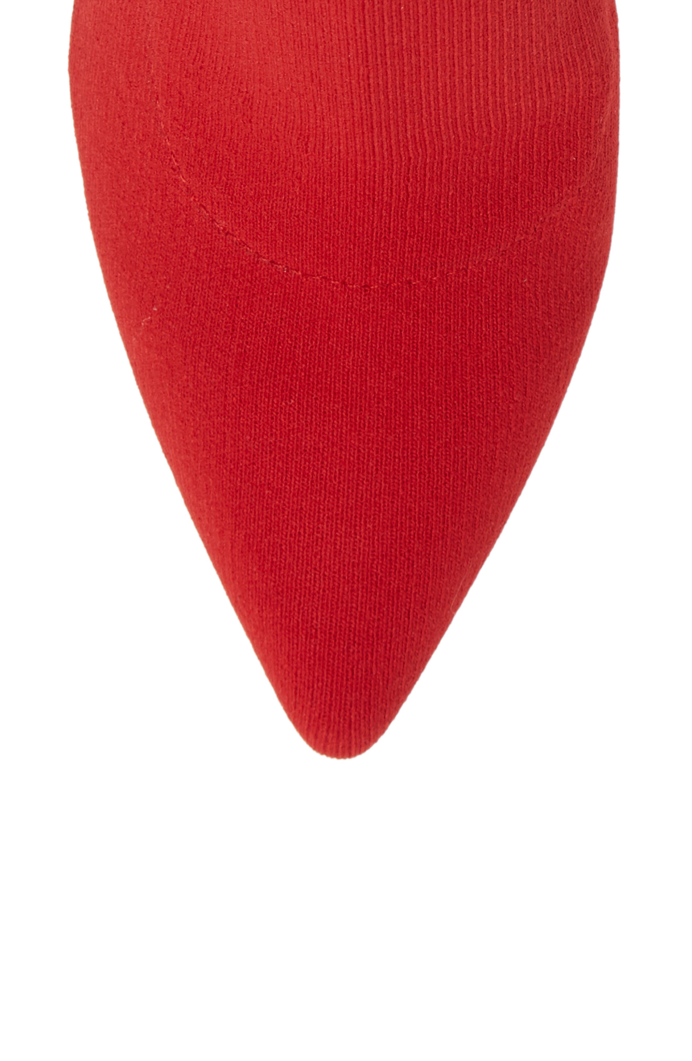 Claire Bootie, Alternate, color, RED